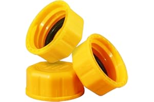 Mapleza Gas Can Cap - Superior Replacement Lid for Midwest Gas Cans- Durable Gas Cap Replacement,Optimized lid design with reduced height for better sealing(Pack of 3)