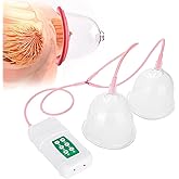 TsoLay Machine Breasts, Chest Beauty Enlargement Machine with 2 Modes and 3 Level of Strength Adjustable, Promote Breast Growth Sutible for Flat Breasts, Sagging Breasts
