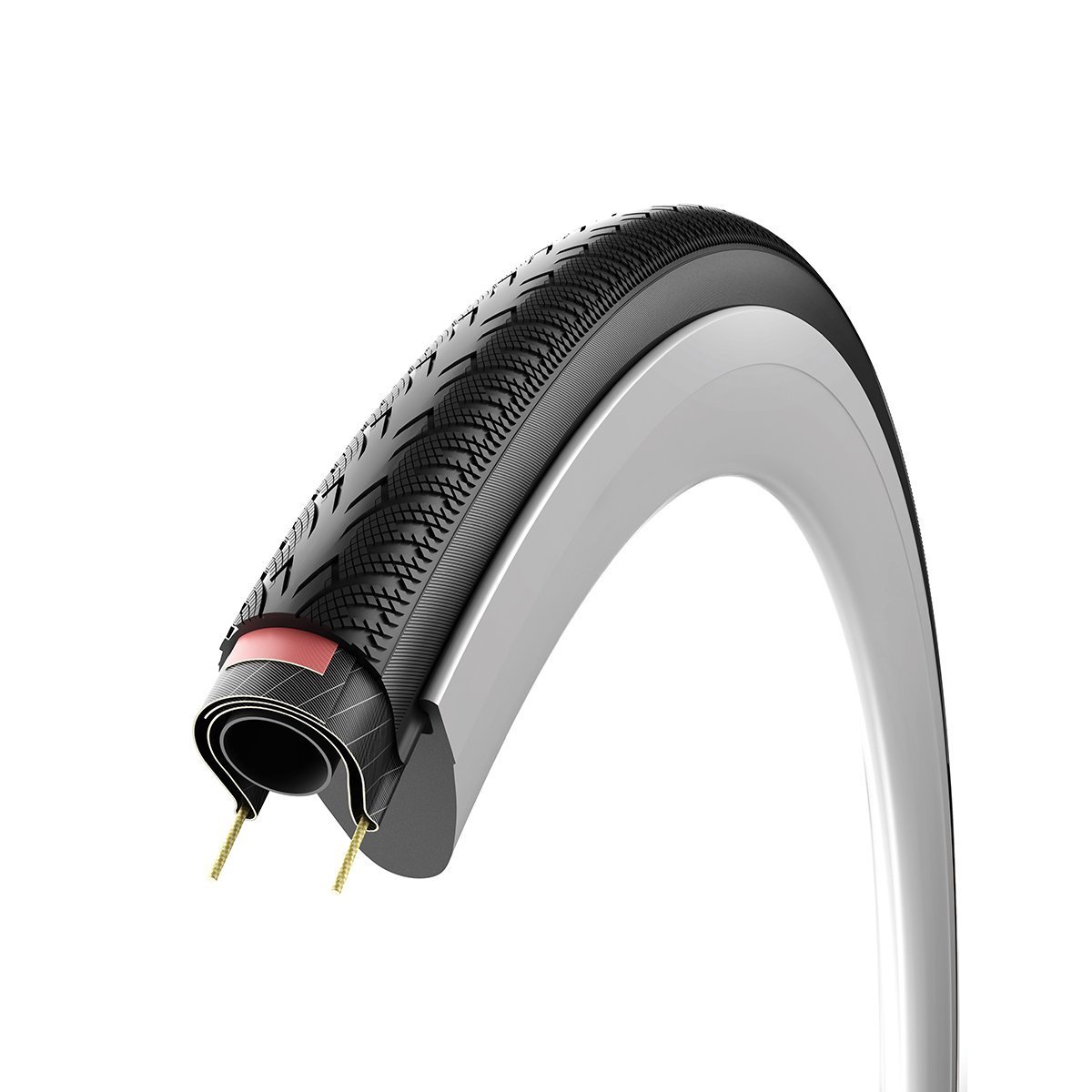 Vittoria Zaffiro Pro Foldable Tyre 240 g - 23-622/700 x 23C, Full Black