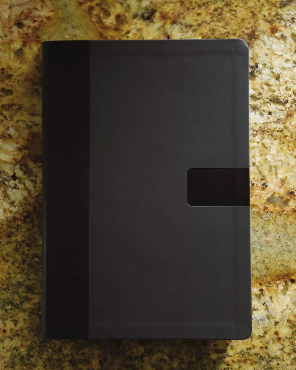 NIV, Super Giant Print Reference Bible, Leathersoft, Gray, Red Letter, Comfort Print Mar 13, 2018