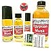 WagsMarket Egyptian Musk Oil, Choose from 0.33oz Roll On to 4oz Glass Bottle (1oz Glass Bottle)