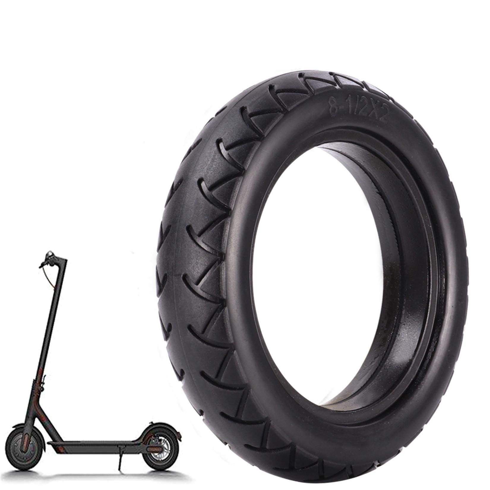 EMEBAY - 8.5 Inch Front or Rear Tyre Tyre Tyre Replacement Solid 8 1/2X2 for Xiaomi Mijia M365 and M365 Pro (8 1/2X2 for Xiaomi Mijia M365)