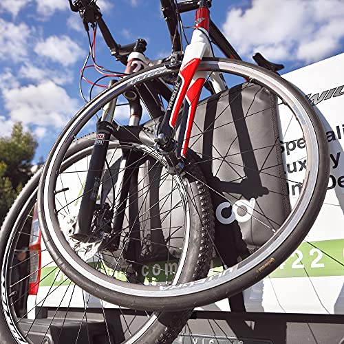 CyclingDeal Tailgate Bike Pads for 2 Bikes 24.5” Wide Bicycle Rack