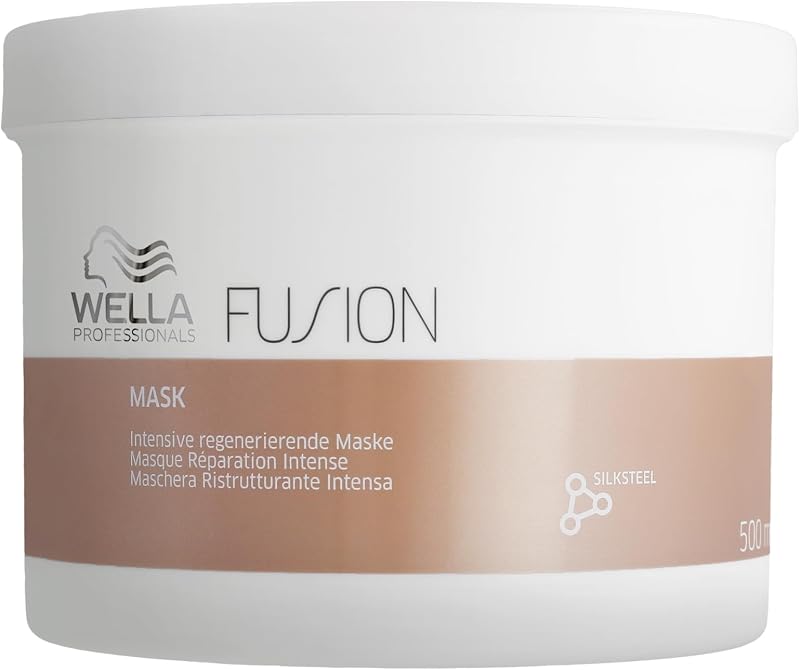 Fusion Masque Réparation Intense - Masque Nourrissant et Démêlant pour Cheveux Secs et Abîmés - Apporte brillance et prévient la casse, 500ml