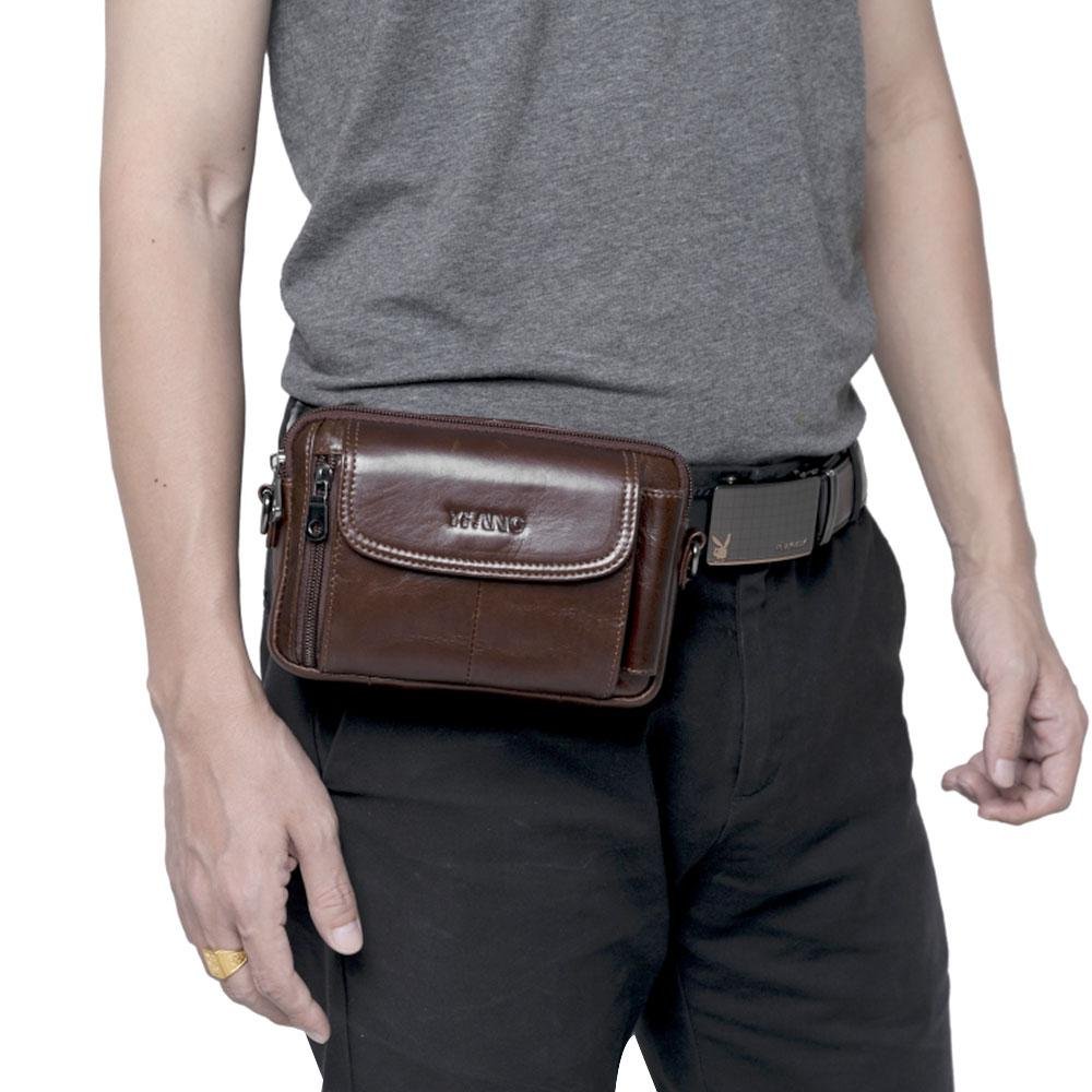 Bolso Hombre Pequeña Piel,Kobwa Bolso Pecho Bolso de Hombro Bolsos de Mochila Bolsa de Cintura Bolso Hombre Pequeña Piel,Kobwa Bolso Pecho Bolso de Hombro Bolsos de Mochila Bolsa de Cintura