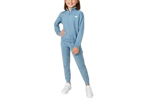 New Balance Girls Sweatsuit Set - 2 Piece Quarter Zip Girls Sweatshirt and Cargo Sweatpants - Athletic Outfit (Sizes 7–12)