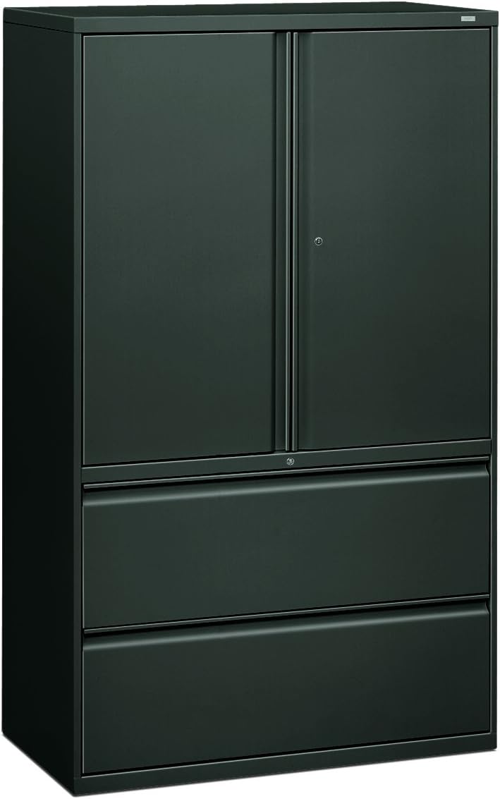 Amazon Com Hon 895lss 800 Series 42 Inch Storage Cabinet With 2 Drawer Lateral File Charcoal Furniture Decor