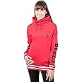 Ultra Game Women's NBA Official Super Soft Pullover Hoodie Funnel Sweatshirt