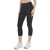 Danskin Womens Curved Contour Capri Leggings