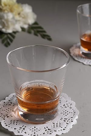 Famacart Shot Glass - 40 ml Measuring Mark Bearing Bar Glasses - Set of 6