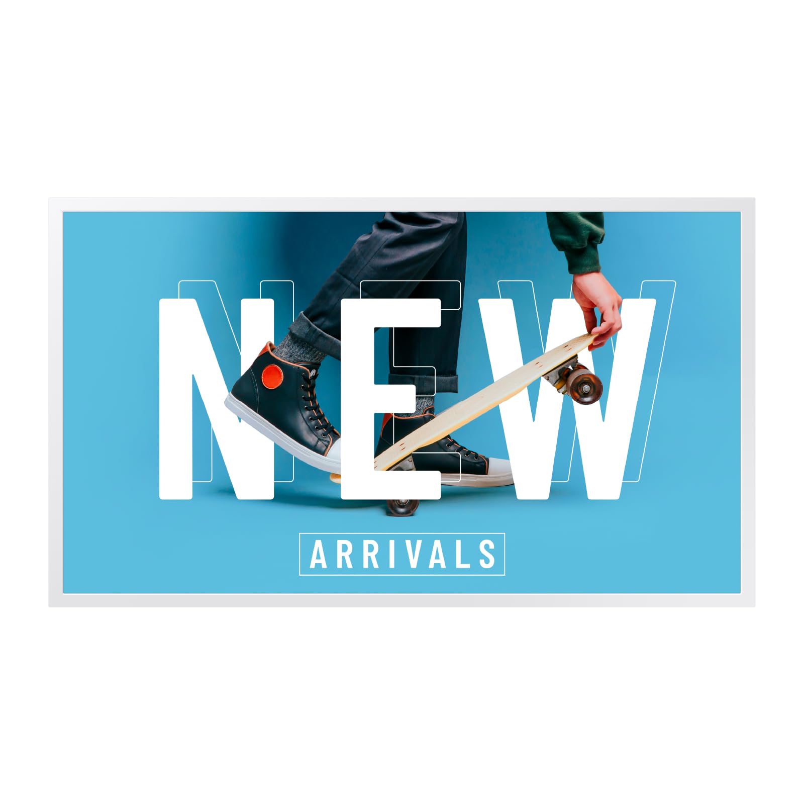 Samsung 32" EMDX Series Color E-Paper QHD Smart Signage, Ultra Thin Lightweight Frame, USB Type-C Compatibility, VXT, Embedded Battery, LH32EMDIBGBXZA