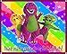 Barney Purple Dinosaur Party Favors Supplies Decorations Gift Bag Label STICKERS ONLY 3.75