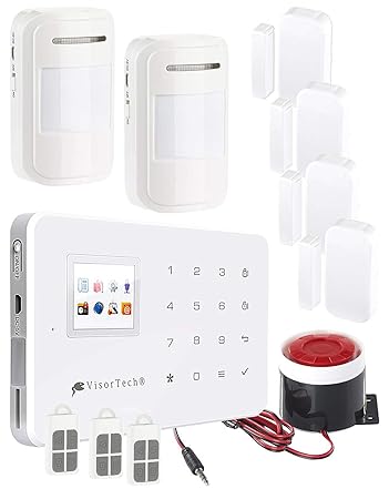 Visortech Alarmsysteme Gsm Alarmanlage Mit Funk Handy Anbindung