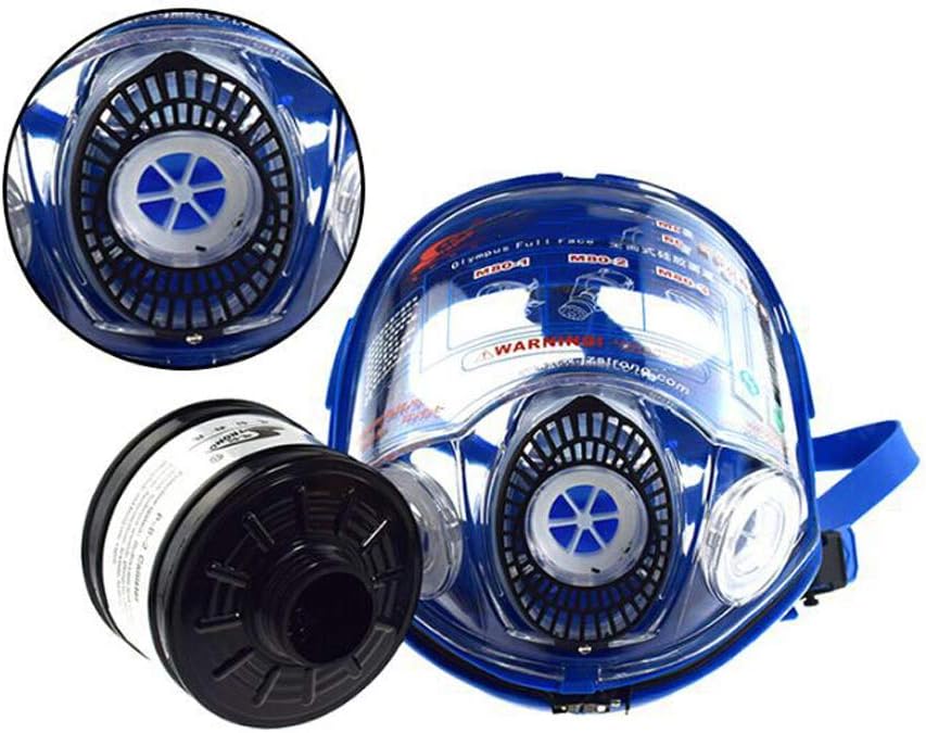 HLDUYIN Half Face Respirator High Tightness Dust Gas Mask for Painting Spray Pesticide Chemical Smoke Gas Mask