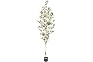 Nearly Natural 82” Olive Artificial Silk Trees Green