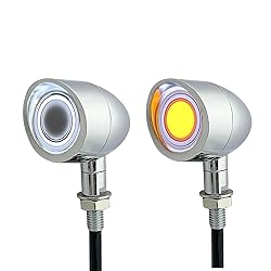 BOSYCY Motorcycle Turn Signals LED Front Lights 2