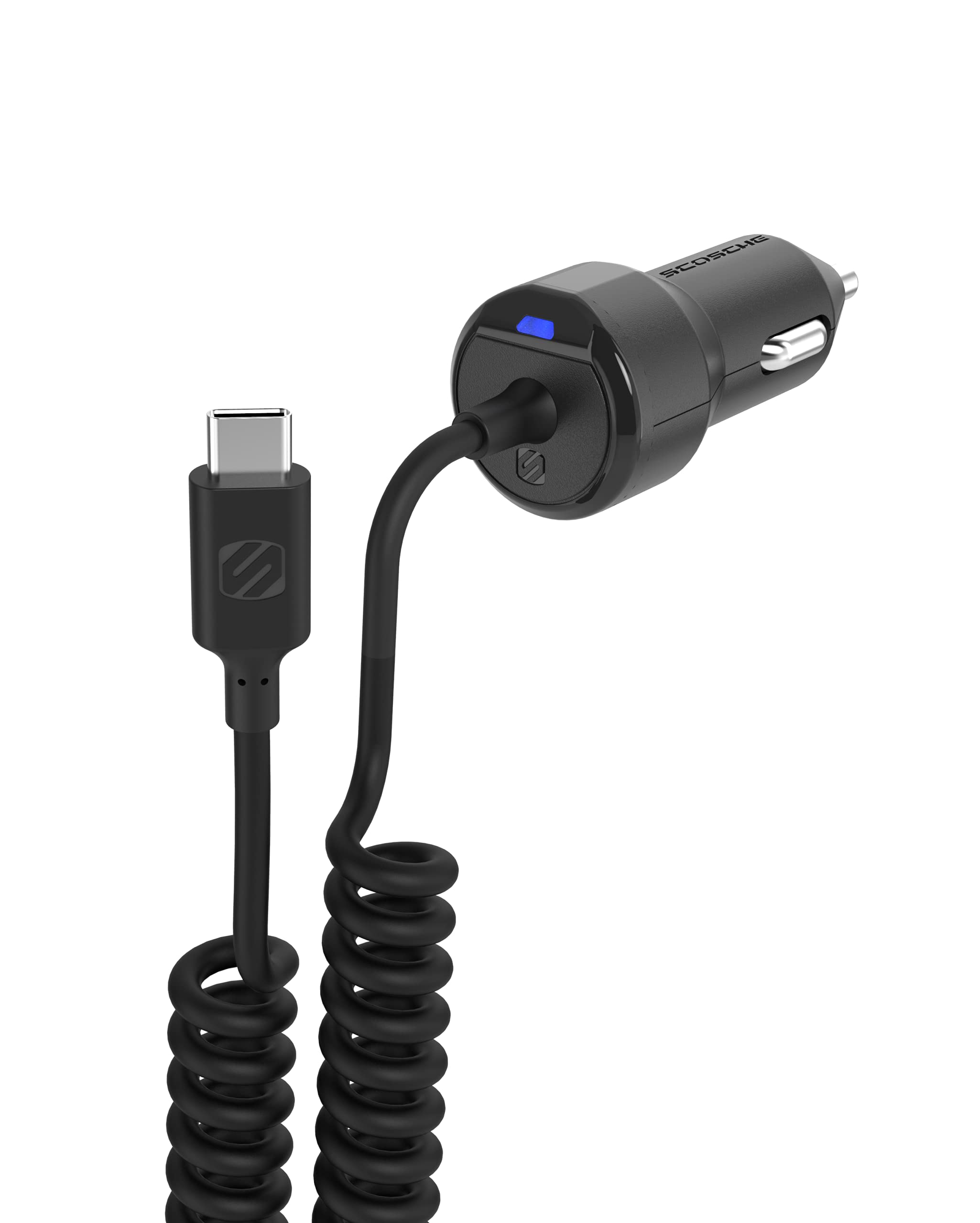 Scosche PowerVolt USB-C 18W Power Delivery 3.0 Car Charger - Black