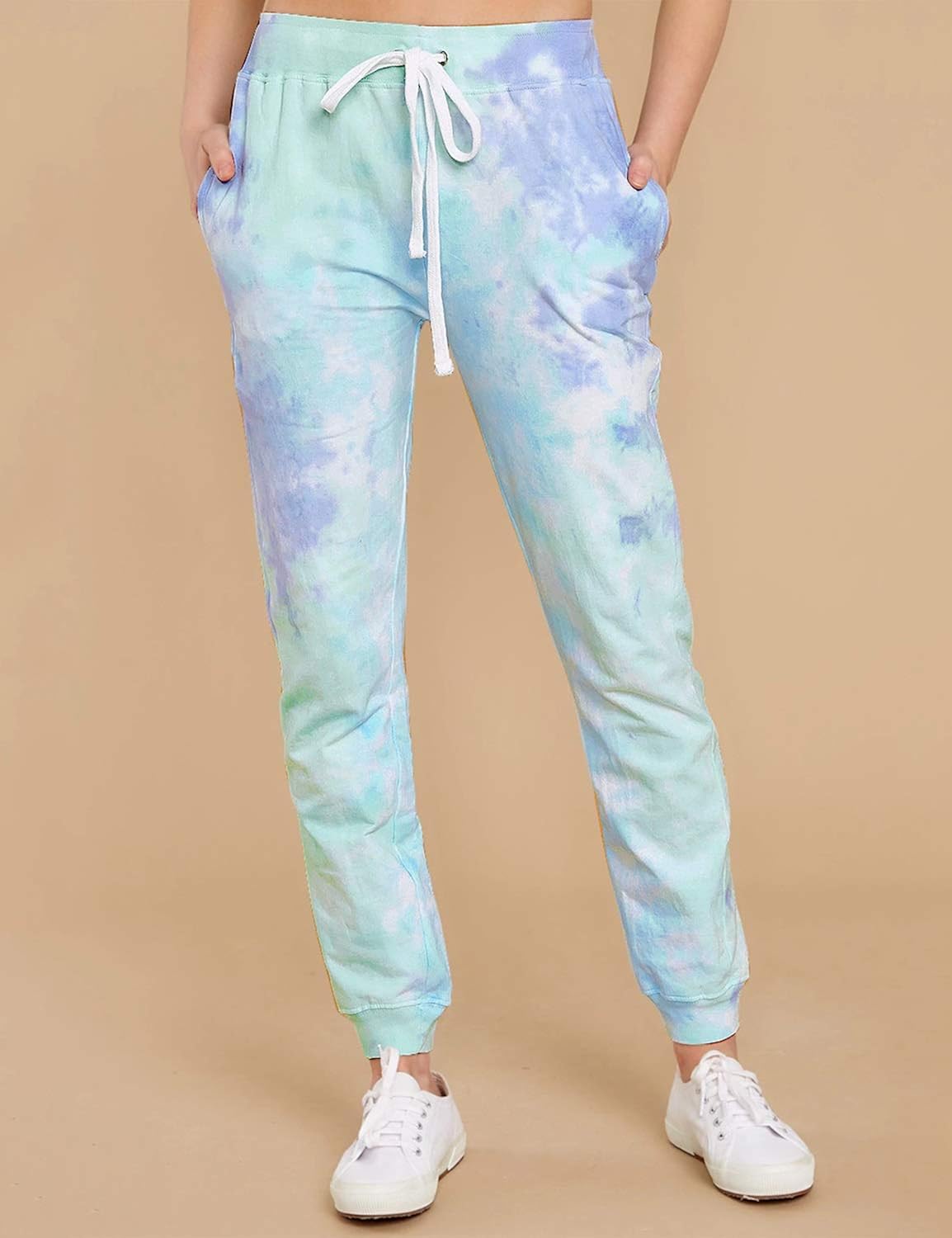 LookbookStore Women's Active Workout Joggers Drawstring Lounge Pants Sweatpants with Pocket: Clothing