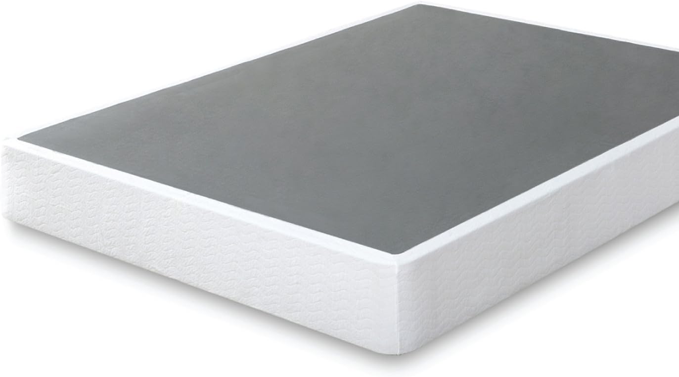 Zinus Armita 9 Inch Smart Box Spring / Mattress Foundation / Built-to-Last Metal Structure / High Profile / Easy Assembly, Queen: Furniture & Decor