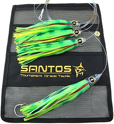 Santos Tournament Grade Tackle Honduras Offshore Big Game Trolling Lure Chain
