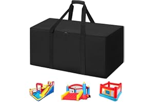 QYILUARE Storage Bag for Inflatable Bounce House&Water Slide,Extra Large Storage Bag for Jump House,Bouncy Castle with Sturdy Handles(40" L x 20" W x 28" H)