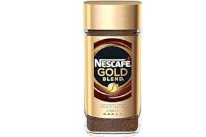 NESCAFÉ GOLD BLEND A Premium Instant Coffee With A Smooth, Distinctive Flavor And Rich Aroma. Imported From The UK England The Best Of British Instant Coffee Savor The Smooth Well-Rounded Taste Of