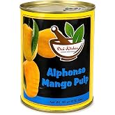 Desi Kitchen Alphonso Mango Pulp 30oz (850g) | Taste of alphonso mango in every bite | Non GMO | By Rani Foods