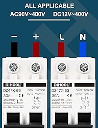 30 Amp 12V-400V AC DC Miniature Circuit Breakers