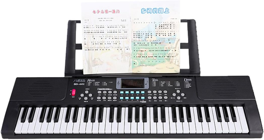 FutureShapers Kids 61 Keys Digital Piano Music Keyboard with Microphone Organ Musical Instrument