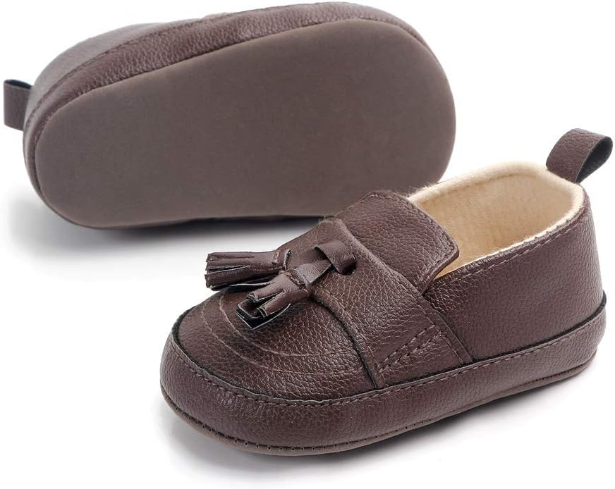 Infant Toddler Baby Boys Soft Moccasinss Crib Shoes