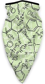 Amazon Co Jp フェイス 多機能 化学式パターン メンズ レデ ガード ネックカバーアウトドアバンダナ 防寒 ヘッドウェア 日焼き止め Uvカット吸汗速乾 スノボー サバゲー バイク 自転車の運転の必需品 防塵 防風仮面 スポーツ アウトドア