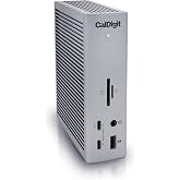 CalDigit TS4 18 Port Thunderbolt 4 Dock, 98W Charging, 3X TBT4 (40Gb/s), 3X USB-C + 5X USB-A (10Gb/s), 2.5GbE LAN, 8K@30Hz or 2X 6K@60Hz Displays, Mac/Windows/Chrome, Space Gray, 0.8m Certified Cable