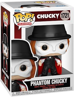 Pop! TV: Chucky - (TV) - Phantom Chucky - Figura de vinil colecionável - Ideia de Presente - Merchandising Oficial - Brinquedos para Crianças e Adultos - Fãs de Cinema