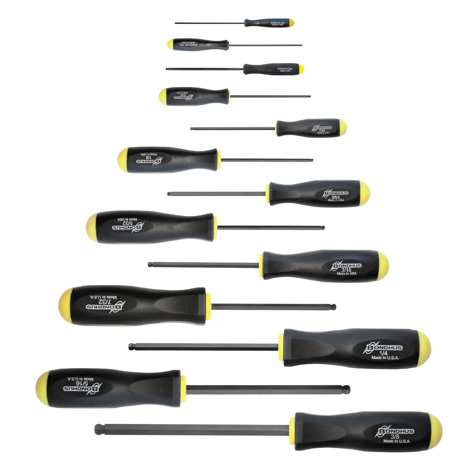 Bondhus 10637 Set of 13 Balldriver