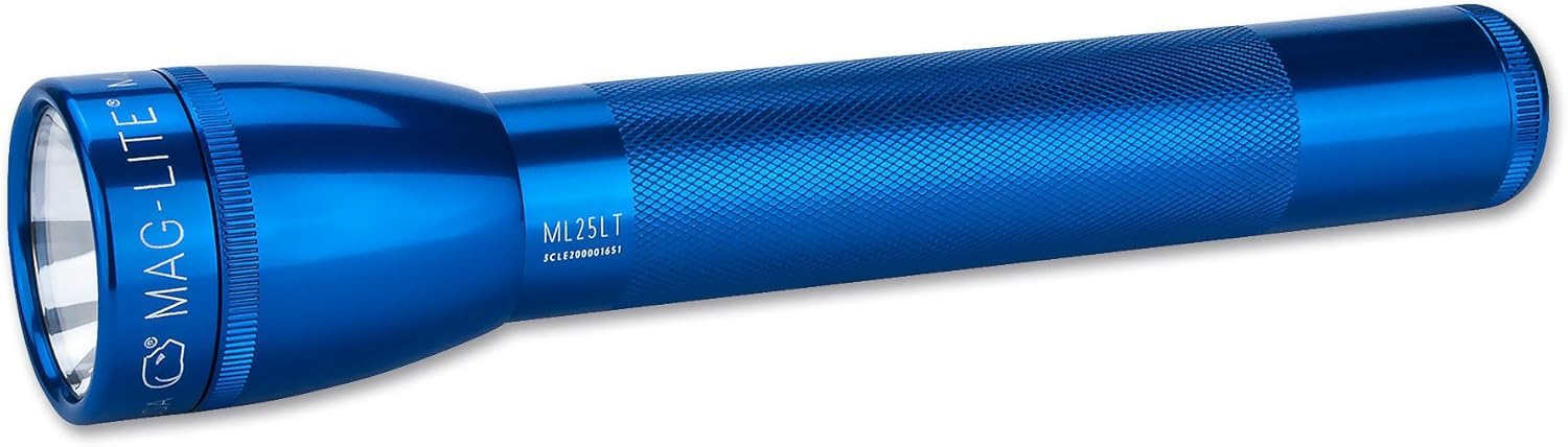 Maglite ML25LT LED 3-Cell C Flashlight, Blue
