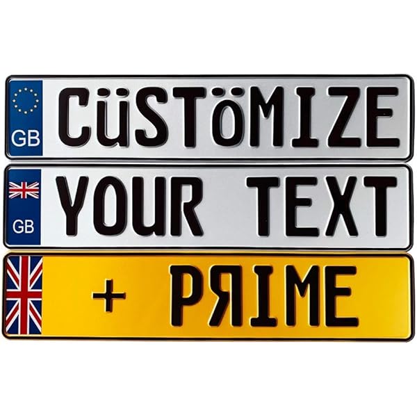 Amazon.com: Custom European License Plate