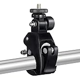 SUPON Camera Super Clamp with 1/4"- 20 Threaded Head Compatible for LCD Monitor,DSLR Cameras,DV,Flash Light,Studio Backdrop,Bike, Microphone Stands, Music Stands,Tripod, Motorcycle,Rod Bar