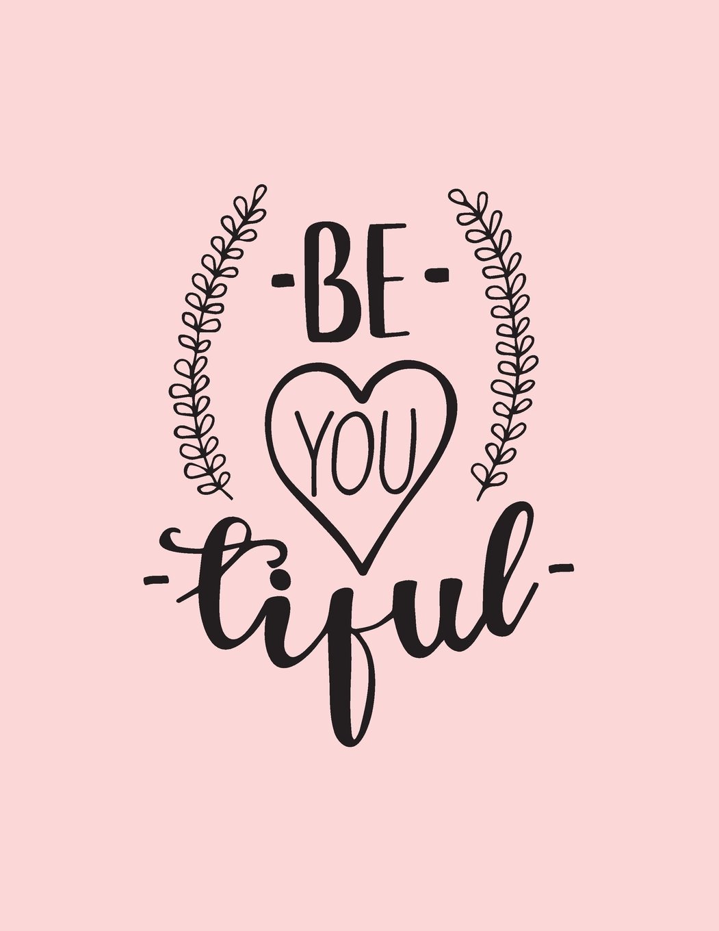 Be You Tiful Be You Tiful On Pink Cover And Dot Graph Line Sketch Pages Extra Large 8 5 X 11 Inches 110 Pages White Paper Sketch Draw And Paint Be You Tiful