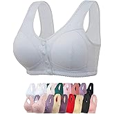 Daisy Bra for Seniors, Front Snap Closure Bras, Front Snaps Daisy Bras for Older Women