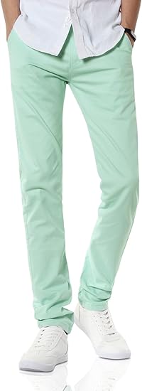 Light green trousers mens Clearance
