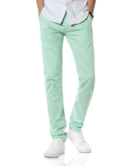light green chinos