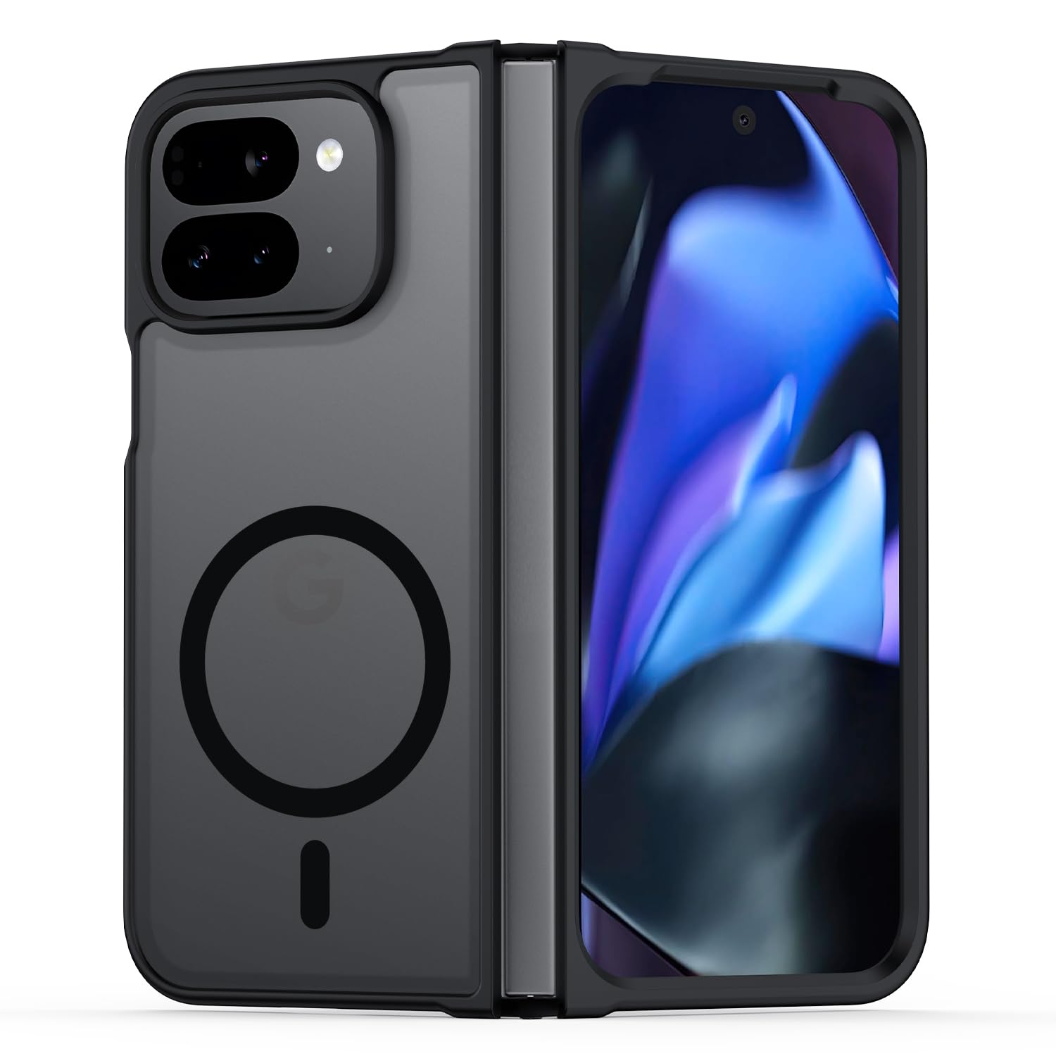 Photo 1 of TIANNIUKE Magnetic Case for Google Pixel 9 Pro Fold, Transparent and Yellow Resistant,Compatible with MagSafe,Slim Fit Shockproof Protective Phone Case for Pixel 9 Pro Fold Case