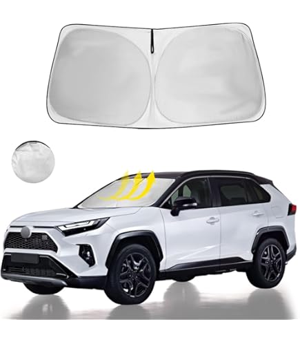 Amazon.com: AutoTech Zone Sunshade for 2019-2025 Toyota RAV4