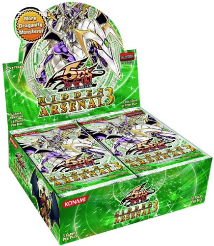 YuGiOh 5Ds Hidden Arsenal 3 Booster Box 24 Packs