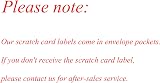 Teyomi Golden Ticket Scratch Off Cards with Envelopes Gift Set view 8