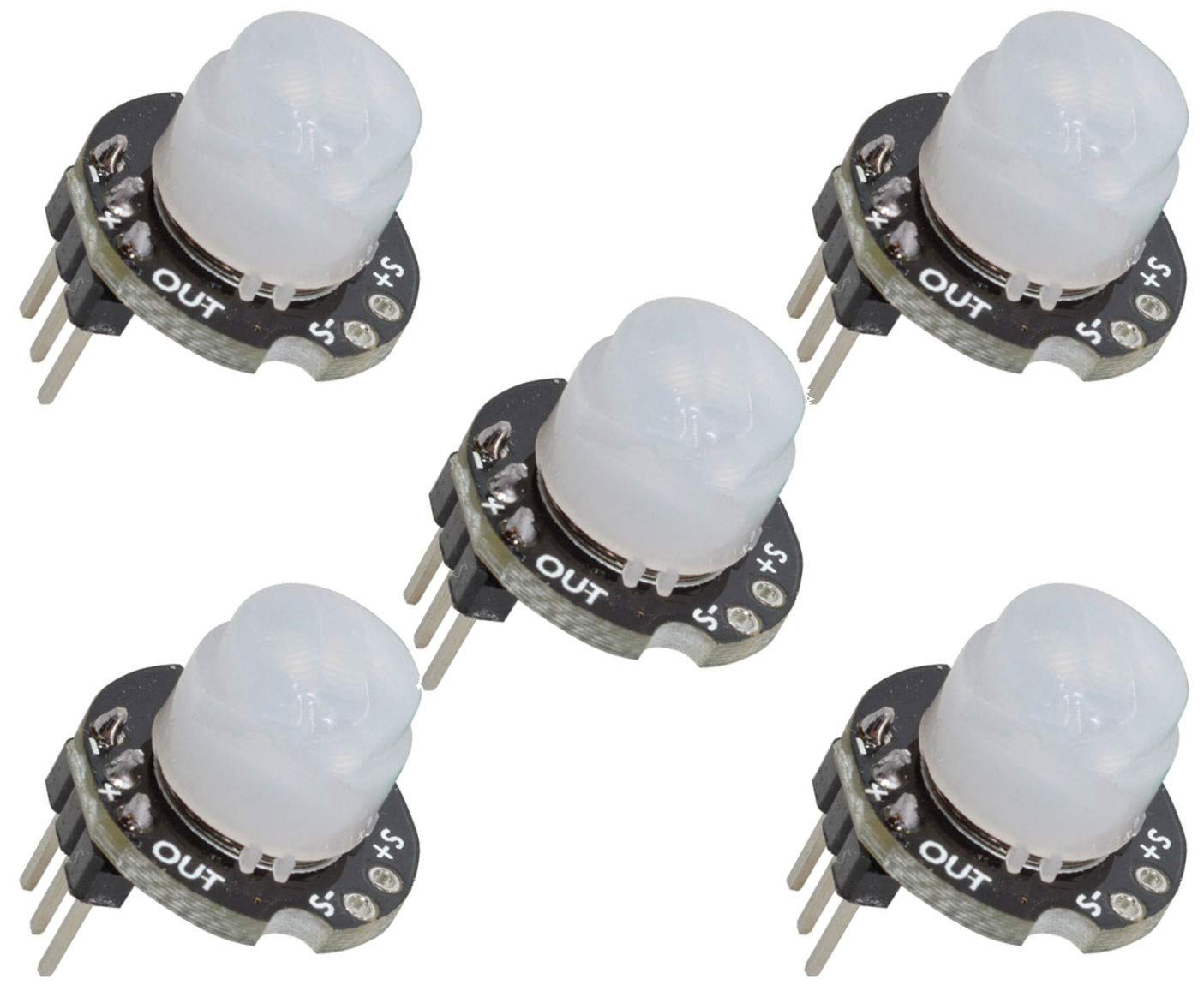 5pcs SR602 Motion Detector Human Body Infrared Pyroelectric Sensor Module
