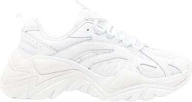 fila white womens trainers