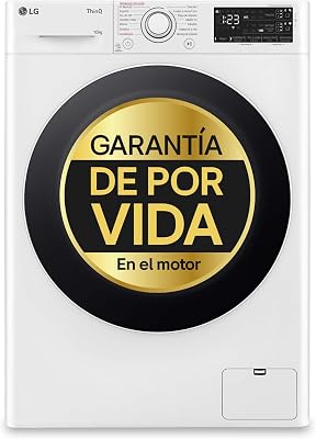F4WR5510A0W - Lavadora Inteligente, 10kg, AI Direct Drive, 1400rpm, Carga Frontal, TurboWash 360º, Vapor Steam, Clasificación A, Serie 550, Blanco