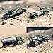 Fun Little Toys Diecast Military Vehicles Army Toy, Assorted Metal Model Cars, Helicopter, Fighter, Tank,Semi Truck, Jeep,Trees and Accessories for Kids Toddlers Boys