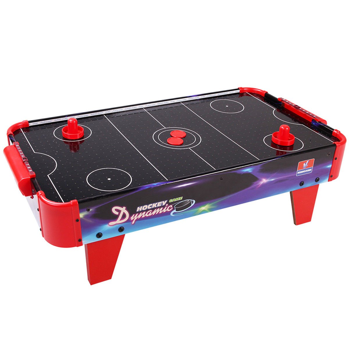 Goplus Air Hockey Table Game Room Indoor Sport Electronic Scoring 2 Pushers Gift for